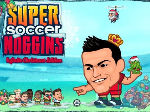 free online sports games - Super Soccer Noggins Xmas Edition free online sports games - Super Soccer Noggins Xmas Edition