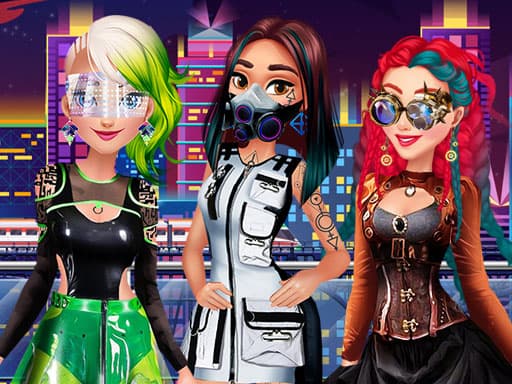 free online dressup games - Cyberpunk City Fashion free online dressup games - Cyberpunk City Fashion