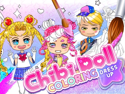 free online dressup games - Chibi Doll Coloring Dress Up free online dressup games - Chibi Doll Coloring Dress Up