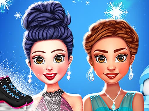 free online dressup games - Princess Winter Ice Skating Outfits free online dressup games - Princess Winter Ice Skating Outfits