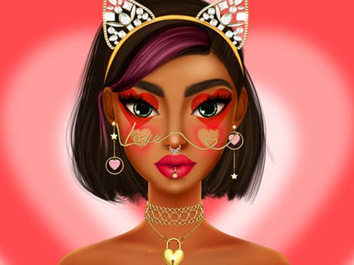 free online dressup games - Valentines Makeup Trends free online dressup games - Valentines Makeup Trends